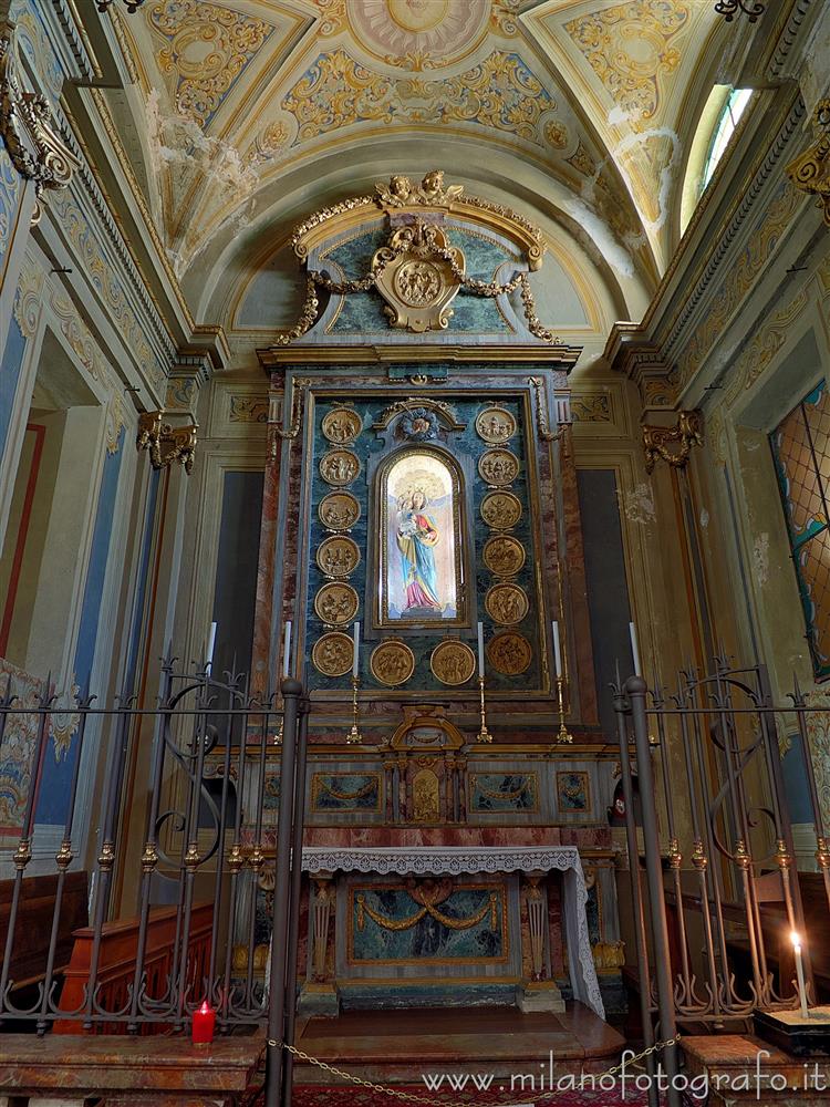 Andorno Micca (Biella, Italy) - Chapel of the Virgin of the Rosary in the Church of San Lorenzo